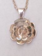 3-D Flower Pendant