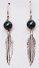 Feather With Pearls