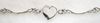 Heart Bar Link Anklet