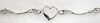 Heart Bar Link Anklet Heart Bar Link Anklet