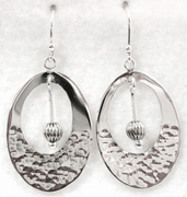 Open Oval Earrings