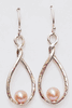 Teardrop Twist With Pearls