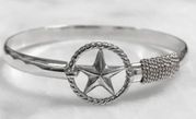 Texas Star Bracelet  w/ 3-D Star.