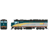 606-082527 HO Rebuilt F40PH-2D (DC/DCC/Sound): VIA Rail - Canada $10 Bill Version: #6403
