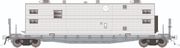 606-138199 HO F30A 50' Flat Car w/Camp Van: Painted, Unlettered: Single Car 