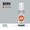 AK Interactive 11013 3Gen Acrylics AK11013 - Pale Grey - Standard 18 ml