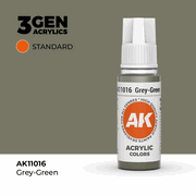 AK Interactive 11016 3Gen Acrylics AK11016 - Grey Green - Standard 18 ml