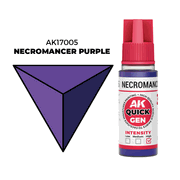 AK Interactive 17005 Quick Gen Color AK17005 - Necromancer Purple - High - 18 ml