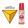 AK Interactive 17010 Quick Gen Color AK17010 - Warm Yellow - Medium - 18 ml
