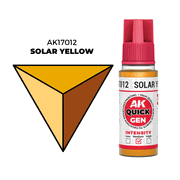 AK Interactive 17012 Quick Gen Color AK17012 - Solar Yellow - Medium - 18 ml