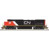 Atlas 10004203 Master Series Gold HO Scale DASH 8-40C Locomotive (Sound Equipped) - Canadian National 2014 (Red/Black) FRONT and REAR DITCH LIGHTS Atlas 10004203 Master Series Gold HO Scale DASH 8-40C Locomotive (Sound Equipped) - Canadian National 2014 (Red/Black) FRONT and REAR DITCH LIGHTS