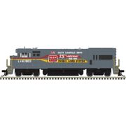 Atlas 10004924 Master Series Gold HO Scale U23B Diesel Locomotive (Sound-Equipped) - L&N (Family Lines South Louisville Shops) Road # 2803 (Gray/Yellow/Red)