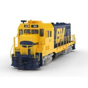Atlas 10004950 Master Series Silver HO Scale CF-7 Diesel Locomotive - Black River and Western Road # 42 (Blue/Yellow) Atlas 10004950 Master Series Silver HO Scale CF-7 Diesel Locomotive - Black River and Western Road # 42 (Blue/Yellow)