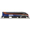 Atlas 10004991 Master Series Gold HO Scale MP36 Locomotive - Meta (Silver Roof) Road # 413 (Silver/Black/Blue)