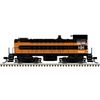 Atlas 10005011 Master Series Silver HO Scale S-4 Diesel Locomotive - Bessemer & Lake Erie # 292 (Orange/Black)