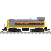 Atlas 10005013 Master Series Silver HO Scale S-4 Diesel Locomotive - Erie Lackawanna # 529 (Gray/Maroon/Yellow)