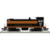 Atlas 10005022 Master Series Silver HO Scale S-4 Diesel Locomotive - US Steel # 77 (Orange/Black)