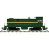Atlas 10005030 Master Series Gold HO Scale S-4 Diesel Locomotive - Green Mountain # 305 (Green/Yellow)