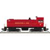 Atlas 10005032 Master Series Gold HO Scale S-4 Diesel Locomotive - Morristown & Erie # 136 (Red/Black)