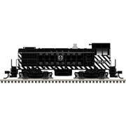 Atlas 10005035 Master Series Gold HO Scale S-4 Diesel Locomotive - Santa Fe (Zebra Stripes) # 1515 (Black/Silver "Zebra Stripe")
