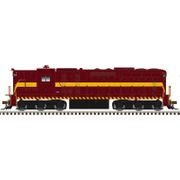 Atlas 10005046 Master Series Silver HO Scale SD-24 High Hood Diesel Locomotive - Duluth, Missabe and Iron Range (demonstrator) (w/ditch lights) # 5579 (Maroon/Yellow)