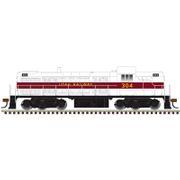 Atlas 10005094 Classic Series Silver HO Scale RSD-4/5 Diesel Locomotive - Utah Railway (Bicentennial) # 304 (White/Red/Blue/Gold)