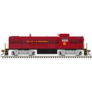 Atlas 10005104 Classic Series Gold HO Scale RS-3 Diesel Locomotive - St. Johnsbury & Lamoille County # 204 (Red/Yellow/Black)