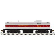 Atlas 10005114 Classic Series Gold HO Scale RSD-4/5 Diesel Locomotive - Utah Railway # 303 (Off-White/Red/Blue/Gold)