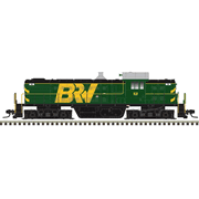 Atlas 10005119 Master Series Silver (Sound Ready) HO Scale RS-1 Locomotive - Black River & Western Road # 58 (Green/Black/White)