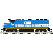 Atlas 10005157 Master Series Silver (Sound Ready) HO Scale GP40 Locomotive - GATX Leasing (GCSX) Road # 3733 (Blue/White)