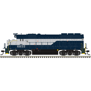 Atlas 10005177 Master Series Gold (Sound Equipped) HO Scale GP40 Locomotive - CSX (ex-Rep) Road # 6860 (Blue/Gray)