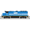 Atlas 10005180 Master Series Gold (Sound Equipped) HO Scale GP40 Locomotive - GATX Leasing (GCSX) Road # 3733 (Blue/White) Atlas 10005180 Master Series Gold (Sound Equipped) HO Scale GP40 Locomotive - GATX Leasing (GCSX) Road # 3733 (Blue/White)