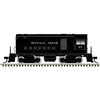 Atlas 10005198 Master Series Silver (Sound Ready) HO Scale HH660 Locomotive - Buffalo Creek Road # 43 (Black/White)