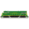Atlas 10005240 Master Series Gold U33 Locomotive (ESU LokSound Equipped) - Reading & Northern # 3300 (Green/Yellow) Atlas 10005240 Master Series Gold U33 Locomotive (ESU LokSound Equipped) - Reading & Northern # 3300 (Green/Yellow)