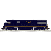 Atlas 10005256 Master Series Silver U30C Locomotive (Silver Sound Ready�) - Chesapeake & Ohio # 3303 (Blue/Yellow)
