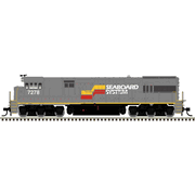 Atlas 10005269 Master Series Silver U30C Locomotive (Silver Sound Ready�) - Seaboard Coast Line # 2123 (Black/Yellow)