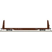 Atlas 20007952 Trainman HO Scale Bulkhead Flat Car - Columbia & Silver Creek Railroad (CLSL) Road # 2816 (Brown)