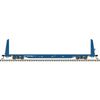 Atlas 20007957 TrainmanŽ HO Scale Bulkhead Flat Car - Hollis & Eastern (HE) Road # 16033 (Blue) Atlas 20007957 TrainmanŽ HO Scale Bulkhead Flat Car - Hollis & Eastern (HE) Road # 16033 (Blue)