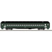 Atlas 20008049 HO Scale Modernized Heavyweight Coach - Penn Central Road # 2027 (PC Hunter Green)