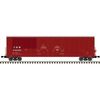 Atlas 20008085 Master Series HO Scale 53' Evans Double Plug Door Box Car - CNW - Chicago & Northwestern (Patch) # 540386 (Red)