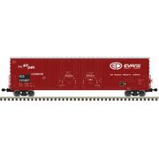 Atlas 20008088 Master Series HO Scale 53' Evans Double Plug Door Box Car - ICG - Illinois Gulf Central (ex-Evans) # 151017 (Red)