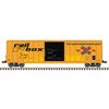 Atlas 20008130 Master Series HO Scale FMC 5077 Single Door Box Car - Southern Pacific (ex-RBOX Patch) # 18912 (Yellow/Black)