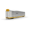 Atlas 20008155 Master Series HO Scale Trinity Hourglass Auto Rack - Norfolk Southern Road # 708235 (Yellow/White)