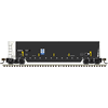 Atlas 20008254 Master Series HO Scale Coalveyor Gondola - Hampton Capital (SWIX) Road # 727 (Black/White)