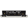 Atlas 20008264 Master Series HO Scale Coalveyor Gondola - Sullivan Scrap Metal (EAMX) Road # 443 (Black)