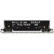 Atlas 20008265 Master Series HO Scale Coalveyor Gondola - Sullivan Scrap Metal (EAMX) Road # 473 (Black)