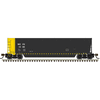 Atlas 20008269 Master Series HO Scale Coalveyor Gondola - Wisconsin Public Service Corp (WEPX) RAod # 1099 (Black/Yellow)