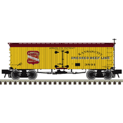 Atlas 20008478 Master HO Scale 36' Wood Reefer - Armour Packing Co. Kansas City # 3891 (Yellow/Red/Brown/Gold)