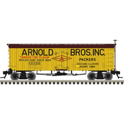 Atlas 20008480 Master HO Scale 36' Wood Reefer - Arnold Brother # 602 (Yellow/Red/Brown)