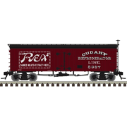 Atlas 20008483 Master HO Scale 36' Wood Reefer - Cudahy Rex Script (CRL) # 3929 (Red/White/Black